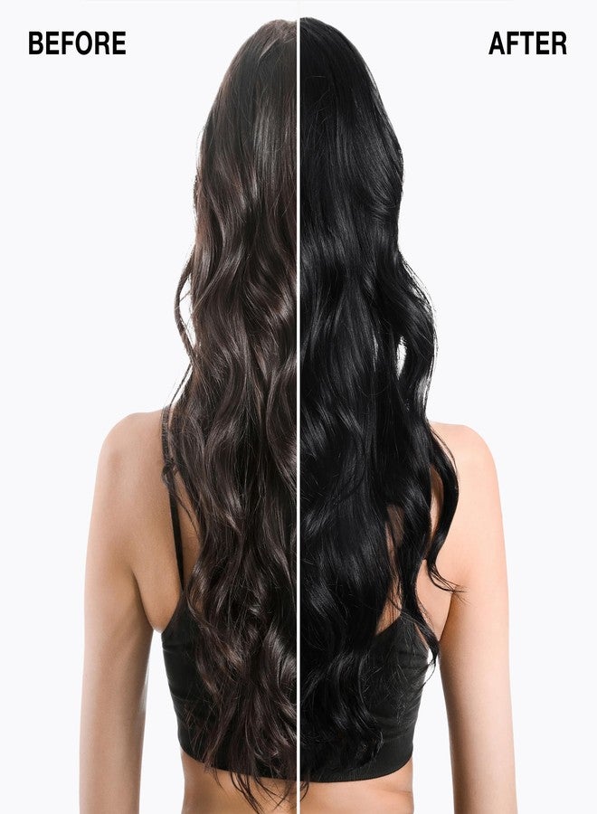 أي جي كي مجموعة صبغة الشعر الدائمة من IGK | 2N 00:00 - أسود | تغطية كاملة للشعر الأبيض + تقوية + لمعان | خالية من الأمونيا - Image 3